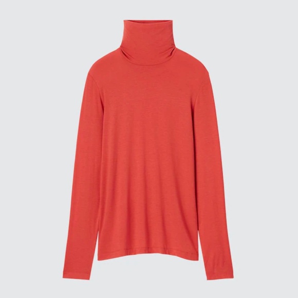 NWT Uniqlo HEATTECH Ultra Light Turtleneck Long Sleeve - Picture 1 of 8